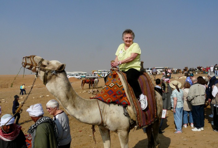 Hi-yo, Silver! The author tames a wild camel